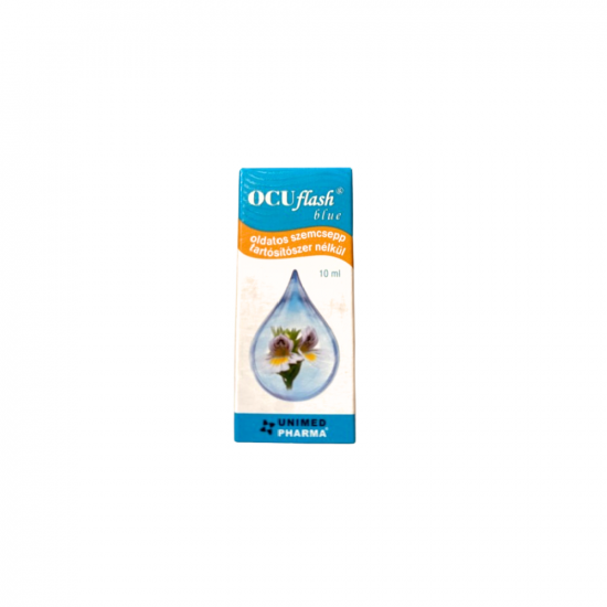 OCUFLASH BLUE OLDATOS SZEMCSEPP - 10 ML